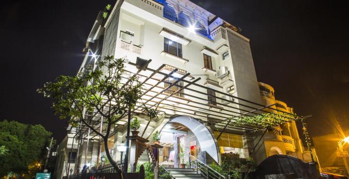 Oyo Flagship Hotel Rudra Palace Agra  Ngoại thất bức ảnh